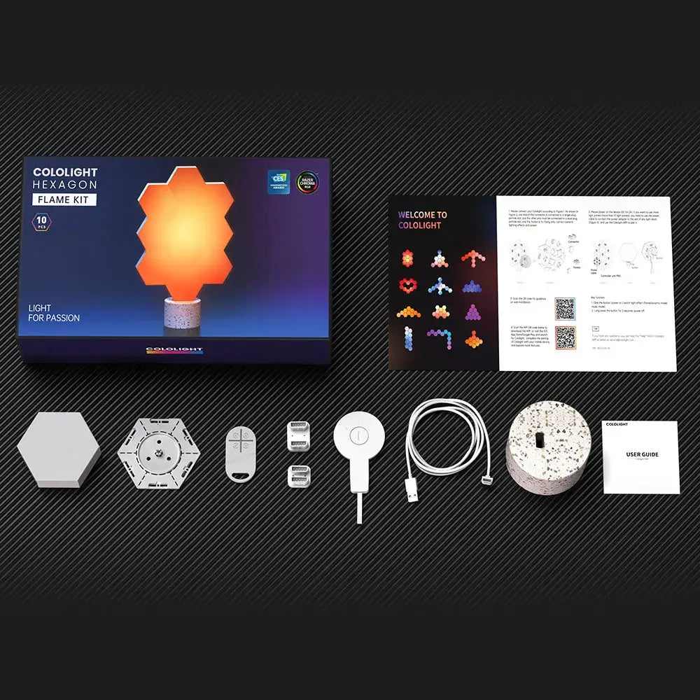 COLOLIGHT Hexagon 10 PCS Light Kit