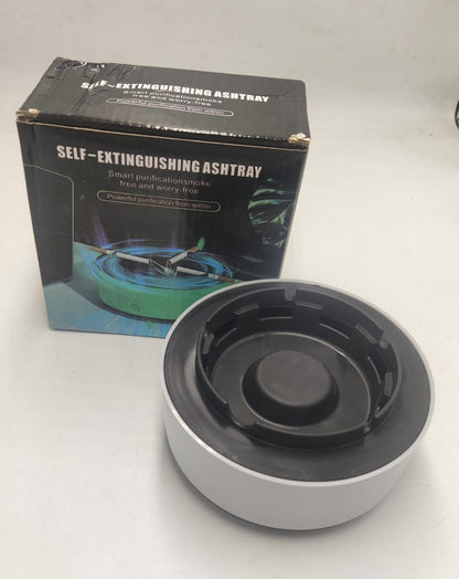 Electronic Intelligent Ashtray Air Purifier Green